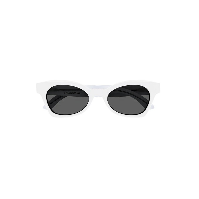 Białe Ss23 Okulary przeciwsłoneczne dla Kobiet Balenciaga