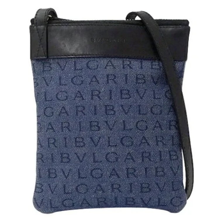 Pre-owned Fabric shoulder-bags Bvlgari Vintage