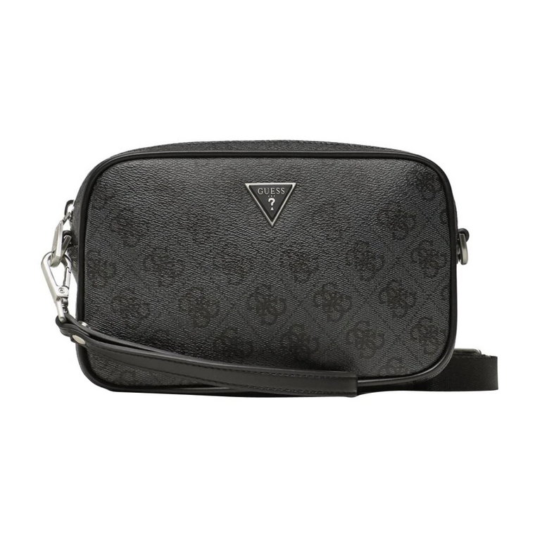 Czarne Torby - Vezzola Logata Pochette Guess