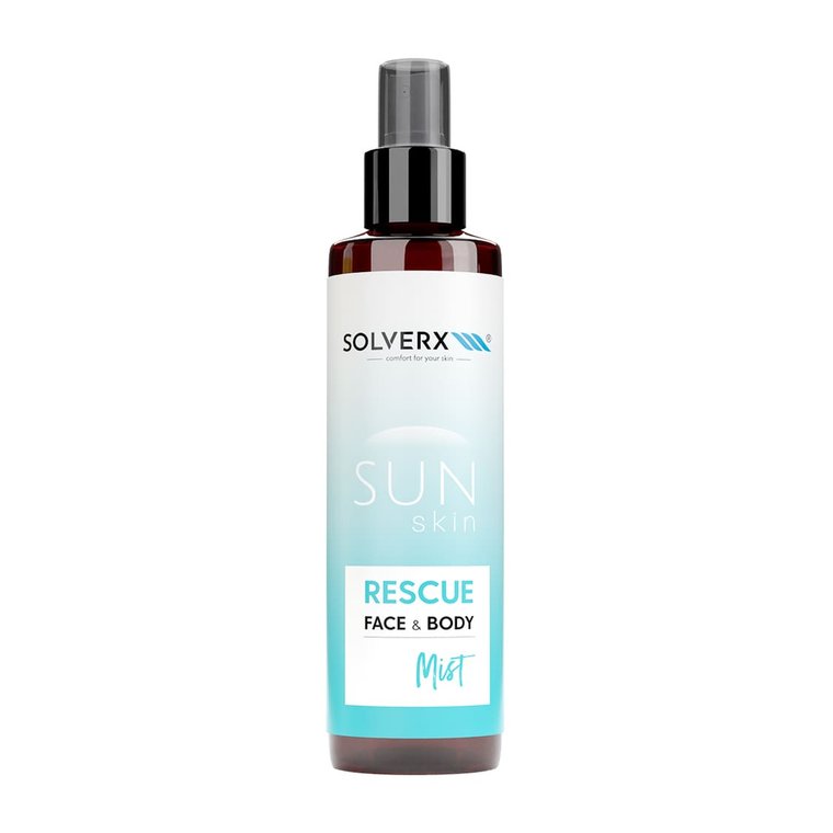 Solverx Sun Skin Rescue Mgiełka po opalaniu do twarzy i ciała 200ml