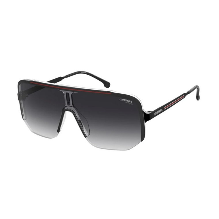 Czarne Czerwone Okulary 1060/S Oit(9O) Carrera