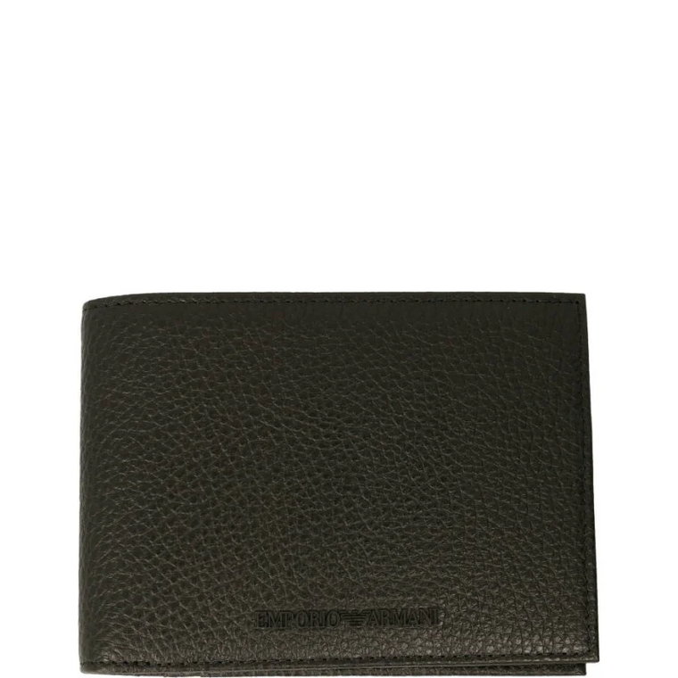 Emporio Armani Skórzany portfel BI-FOLD