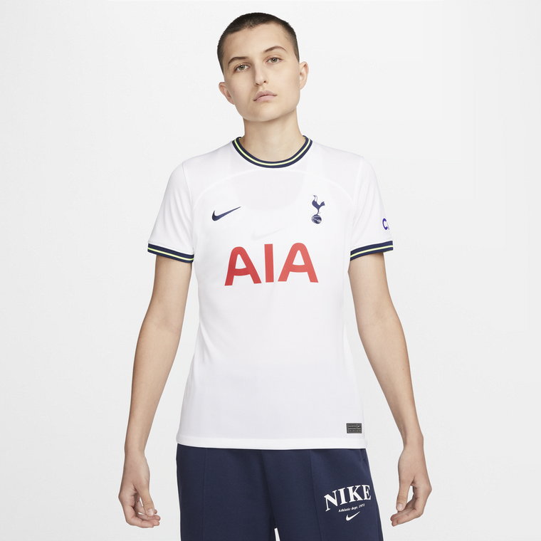 Damska koszulka piłkarska Nike Dri-FIT Tottenham Hotspur Stadium 2022/23 (wersja domowa) - Biel