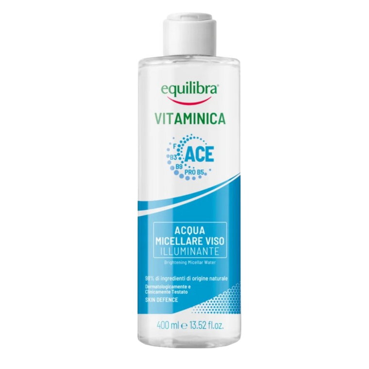 Equilibra Vitaminica - Rozświetlająca woda micelarna 400ml