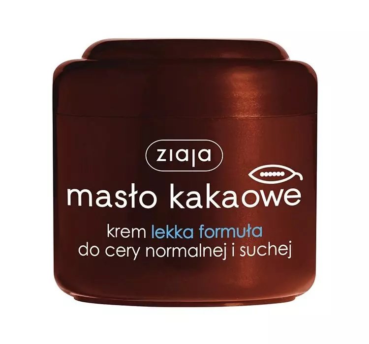 ZIAJA MASŁO KAKAOWE KREM LEKKA FORMUŁA DO CERY NORMALNEJ I SUCHEJ 200ML