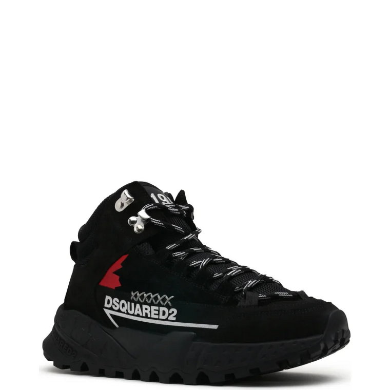 Dsquared2 Skórzane sneakersy