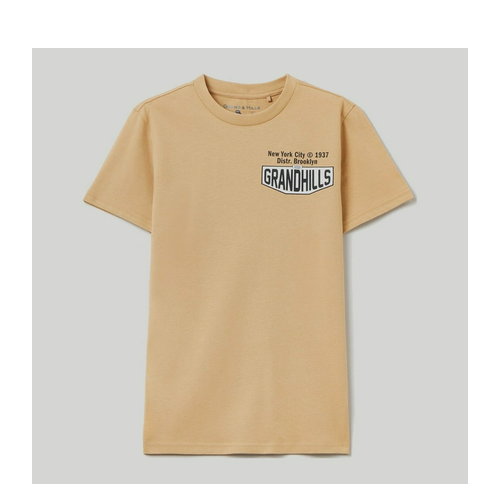 T-shirt dziecięcy OVS 1780768 170 cm brązowy (8057274746068). T-shirty, koszulki chłopięce