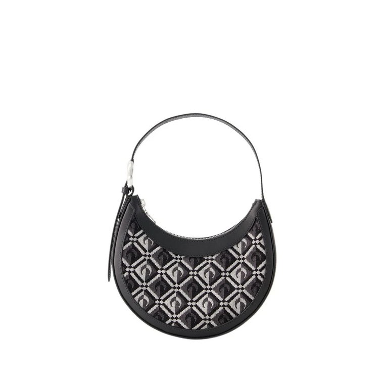 Diamant Mini Eclips Hobo Bag - Czarny Marine Serre