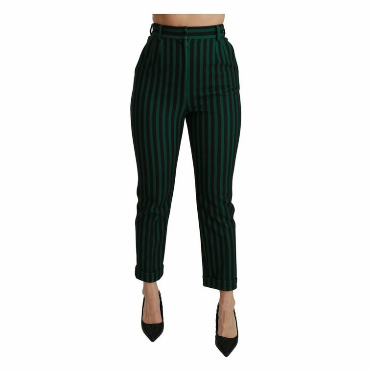 Striped High Waist Trouser Pants Dolce & Gabbana