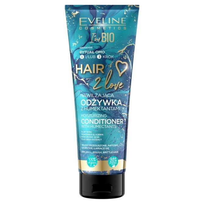 Eveline Cosmetics Hair 2 Love nawilżająca odżywka z humektantami 250ml