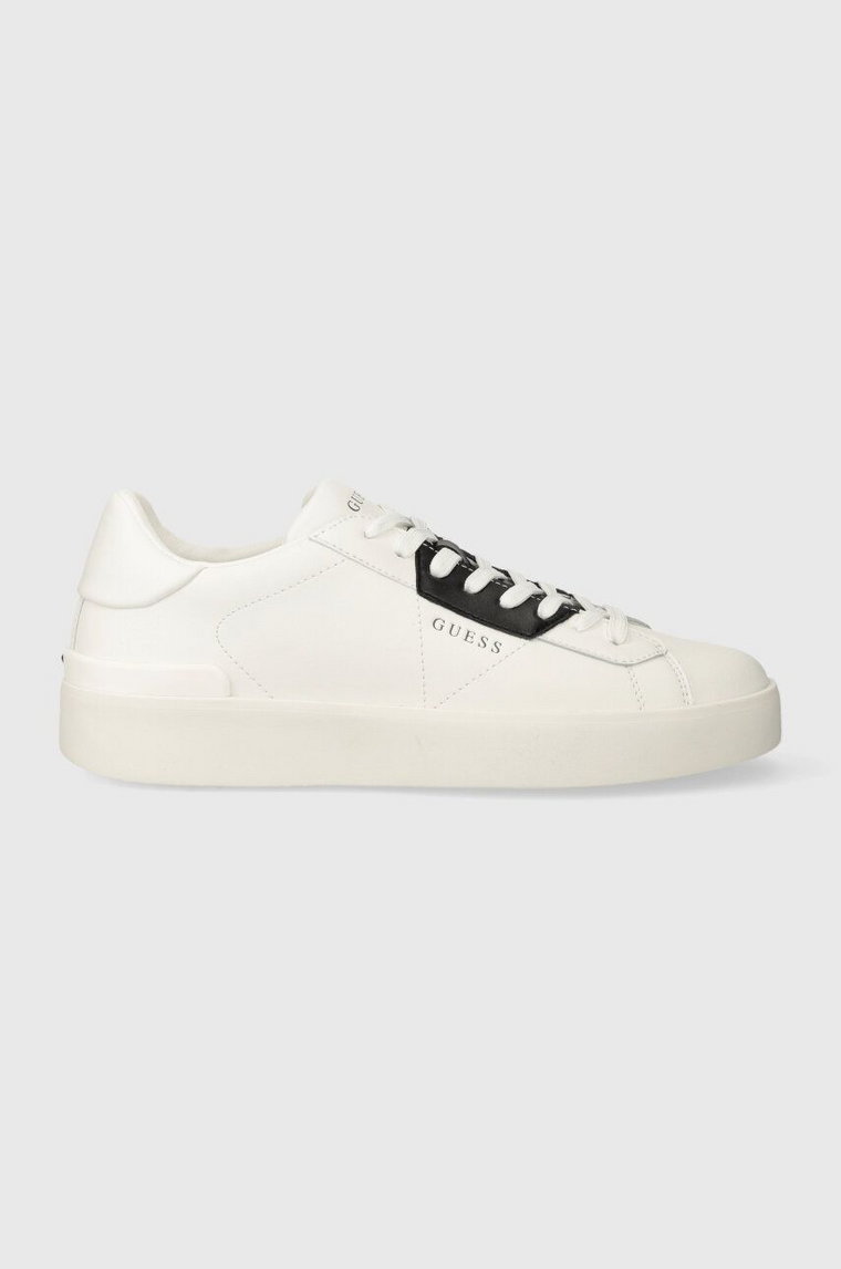 Guess sneakersy PARMA kolor biały FM8PAT LEA12