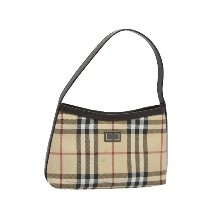 Pre-owned Leather shoulder-bags Burberry Vintage