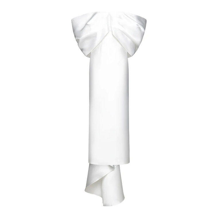 Biała Sukienka Delphina Maxi Solace London