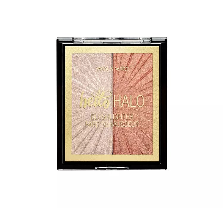 WET N WILD MEGAGLO BLUSHLIGHTER HELLO HALO ROZŚWIETLAJĄCE DUO DO TWARZY HIGHLIGHT BLING 10G