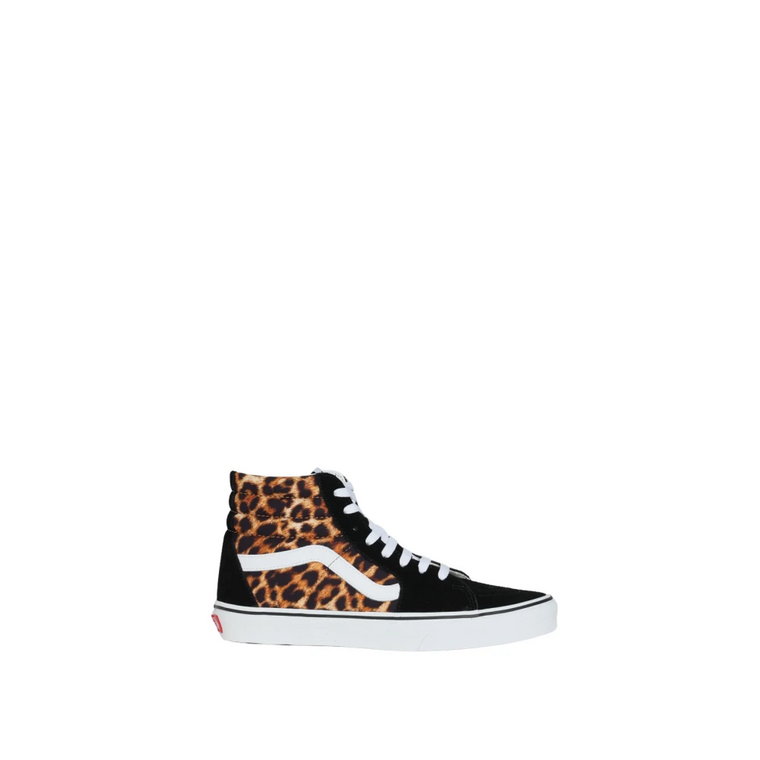 Leopard Print Niskie Sneakersy Vans
