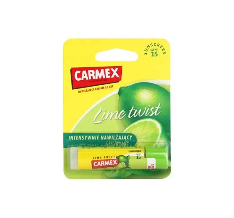 CARMEX NAWILŻAJĄCY BALSAM DO UST W SZTYFCIE LIME TWIST 4,25G