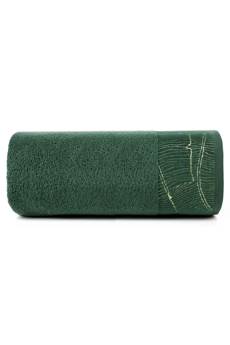 Ręcznik metalic (06) 30x50 cm butelkowy zielony
