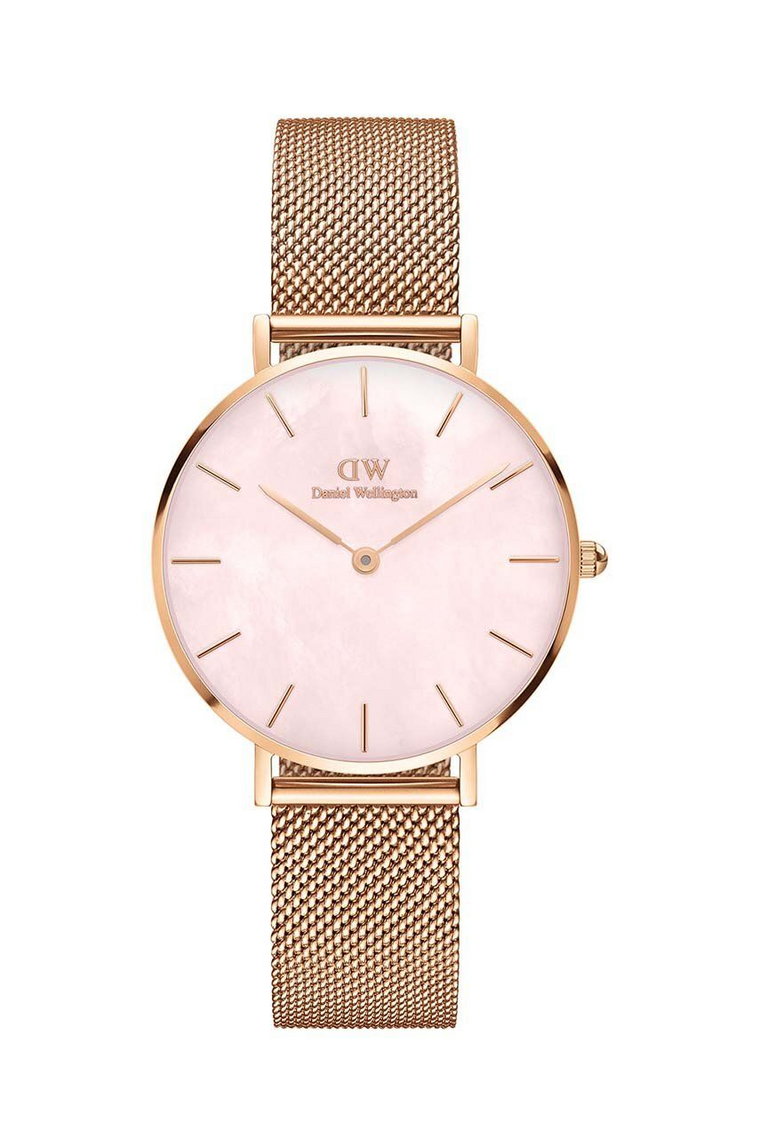 Daniel Wellington zegarek Petite 32 Melrose damski kolor różowy