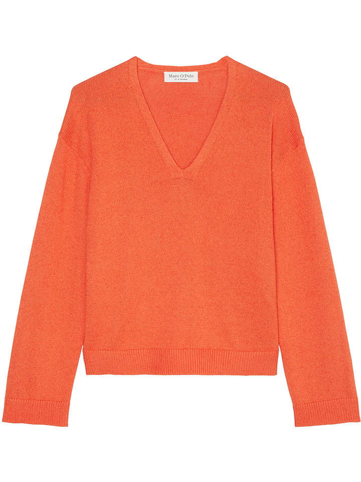 Marc O'Polo Sweter w kolorze pomarańczowym