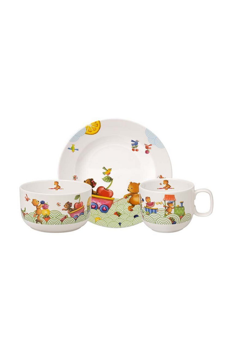 Villeroy & Boch zestaw śniadaniowy dla dzieci Hungry as a Bear 3-pack