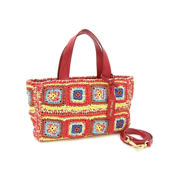 Pre-owned Fabric handbags Miu Miu Pre-owned