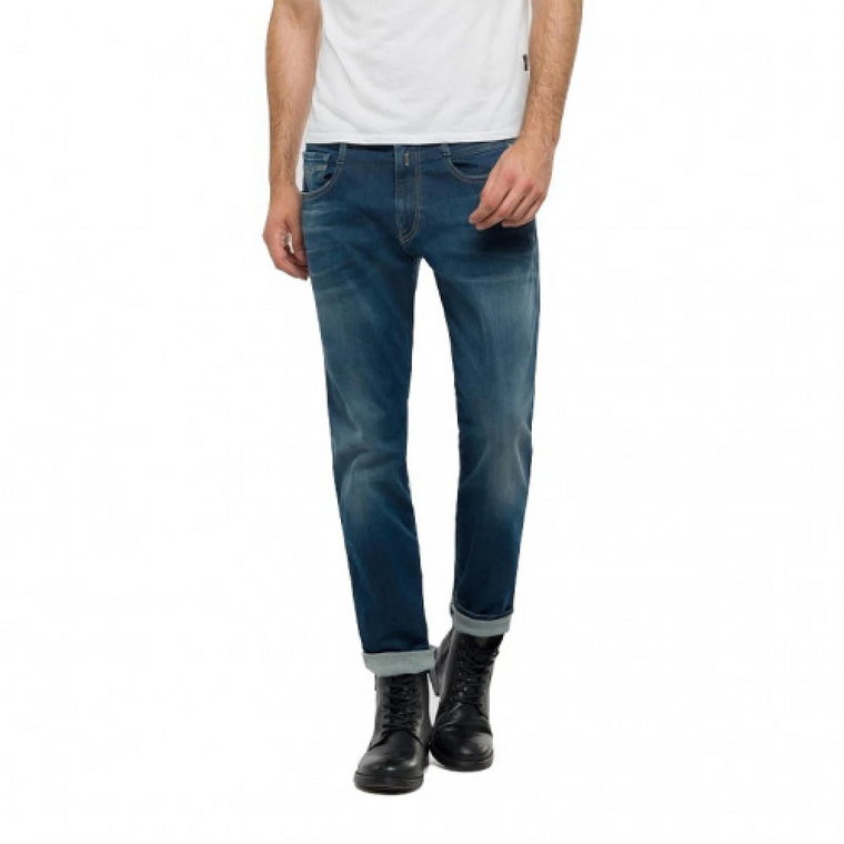 Męskie jeansy Slim-Fit Hyperflex Replay