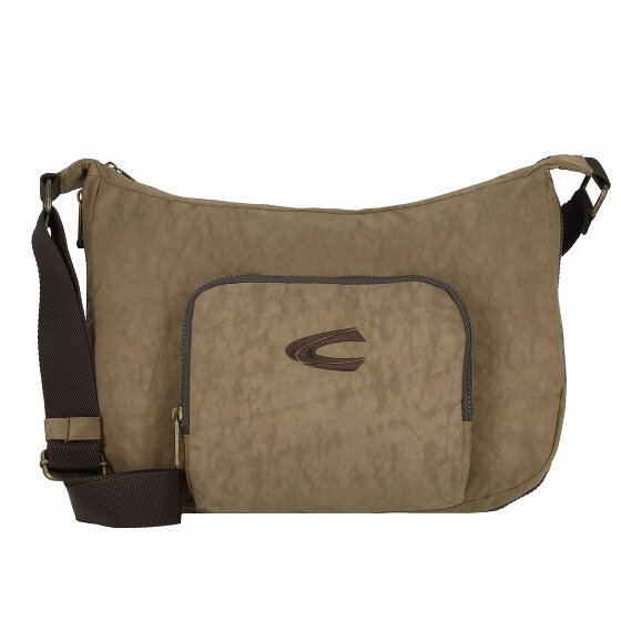 camel active Journey Torba na ramię 37 cm z plisą rozprężną sand