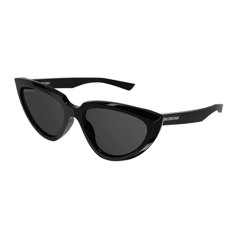Czarne okulary przeciwsłoneczne z akcesoriami Balenciaga