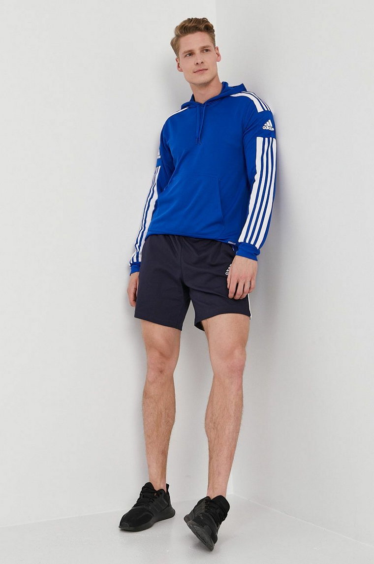 adidas Performance Bluza GP6436 męska z kapturem z aplikacją  GP6436