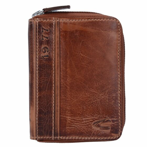 camel active Melbourne RV Wallet Leather 10,5 cm braun