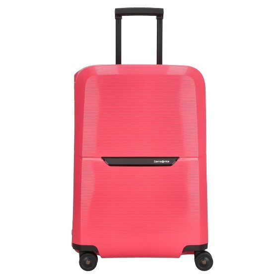 Samsonite Magnum Eco 4 kółka Walizka 69 cm geranium red