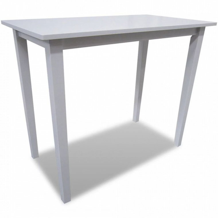 Drewniany stolik barowy, biały kod: V-241701