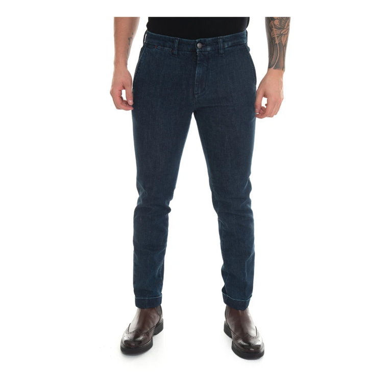 Jeans denim cut chino Fay