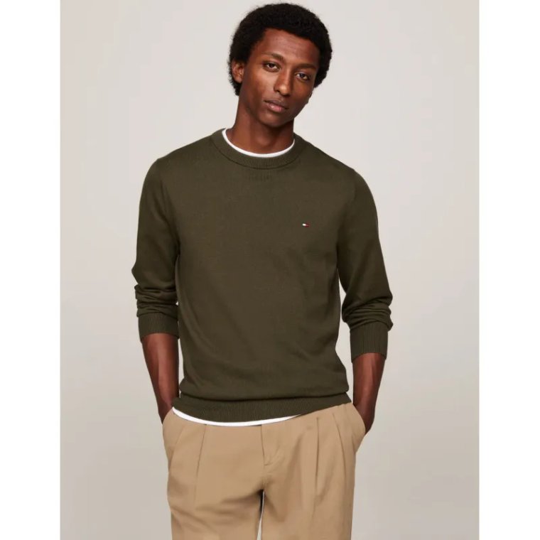 Tommy Hilfiger Sweter | Regular Fit | z dodatkiem kaszmiru