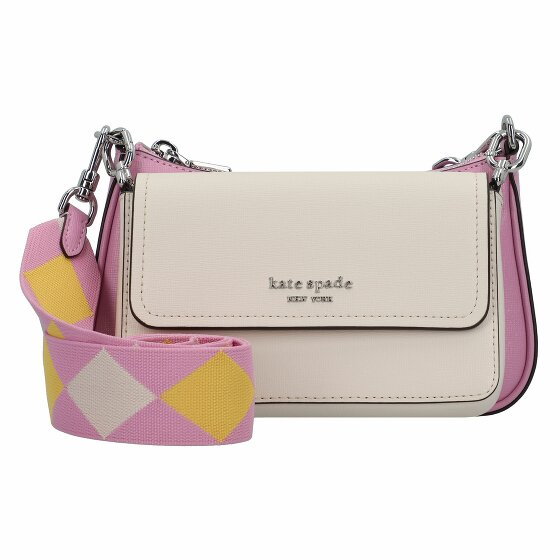 Kate Spade New York Torba na ramię Skórzany 20.5 cm parchment multi