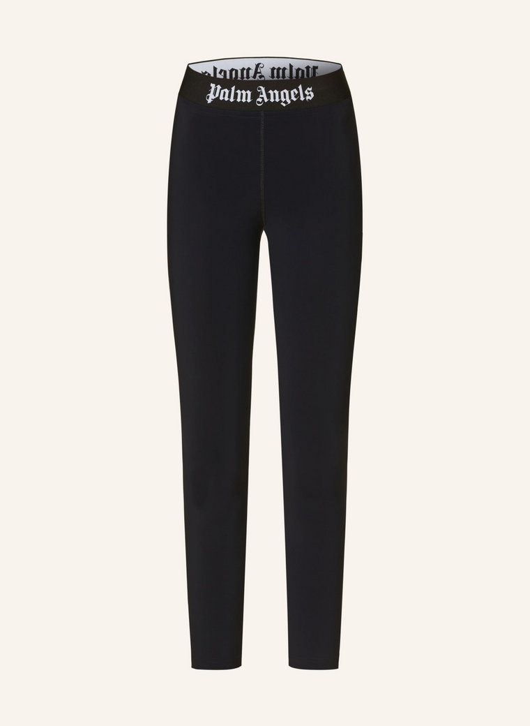 Palm Angels Legginsy 7/8 schwarz