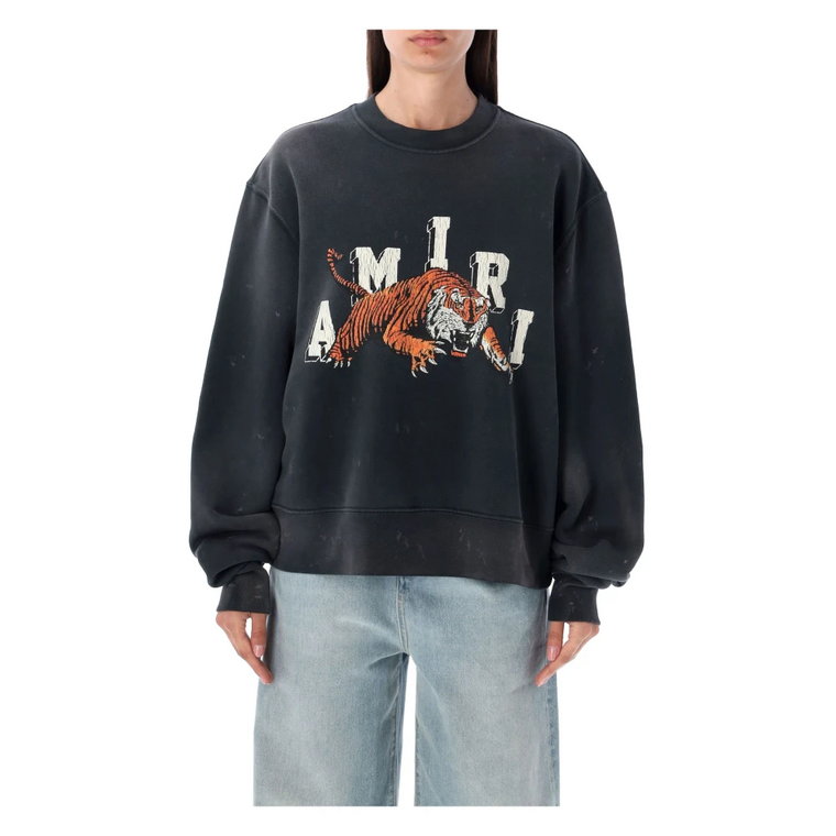 Vintage Tiger Fleece Sweatshirt Amiri