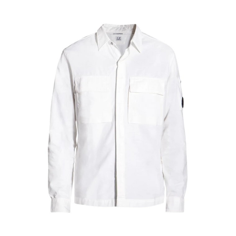 Klasyczna Biała Koszula Formalna C.p. Company