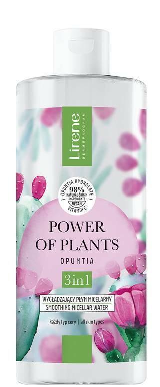 Lirene Power Of Plants Opuncja Wygładzający płyn micerny 3w1 400ml