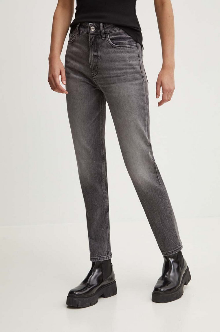 HUGO jeansy damskie high waist 50519927