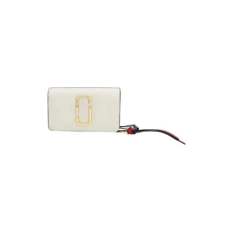 Kompaktowy portfel Snapshot z wielokolorowej skóry Marc Jacobs