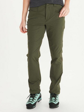 Marmot Spodnie softshellowe "Scree" w kolorze khaki