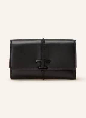 Tod's Portfel Vernice schwarz