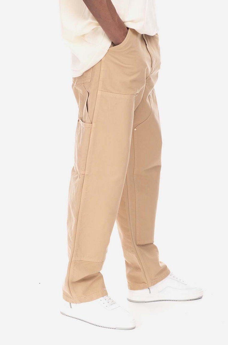 Stan Ray spodnie bawełniane kolor beżowy proste SS23026KHA-KHA