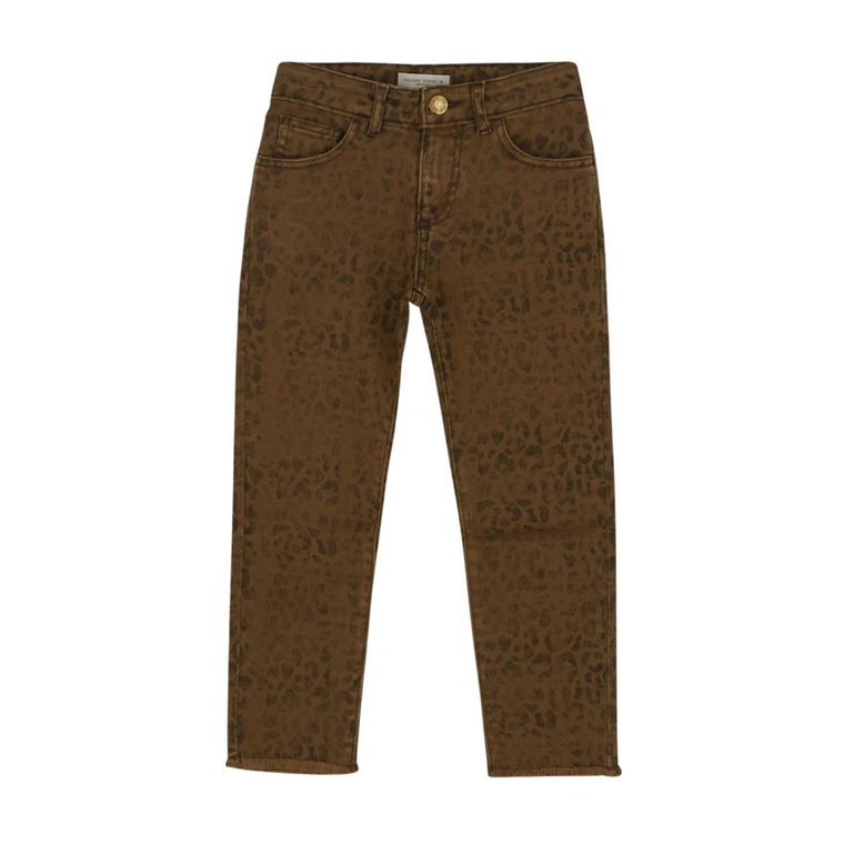 Dzikie Fashionistka Leopard Jeans Golden Goose