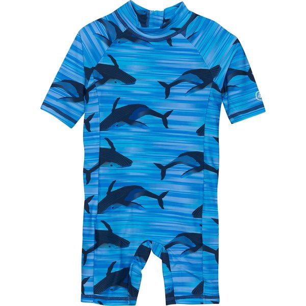 Kombinezon kąpielowy juniorski Baby Suit S/S AOP Color Kids