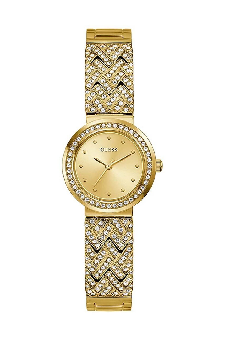 Guess zegarek damski kolor złoty
