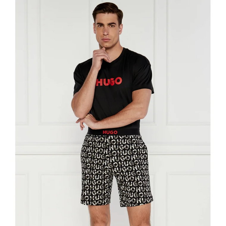 Hugo Bodywear Piżama Camo Logo | Regular Fit
