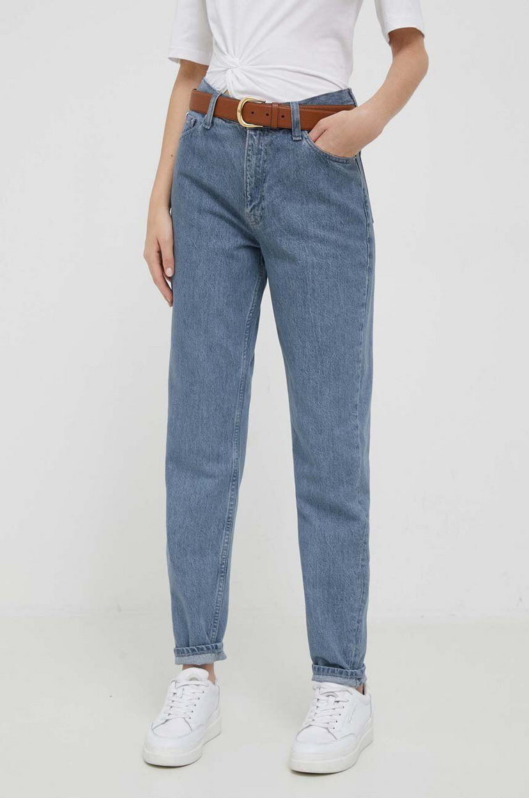 Calvin Klein Jeans jeansy damskie high waist