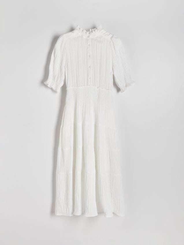 Reserved - Sukienka midi - biały